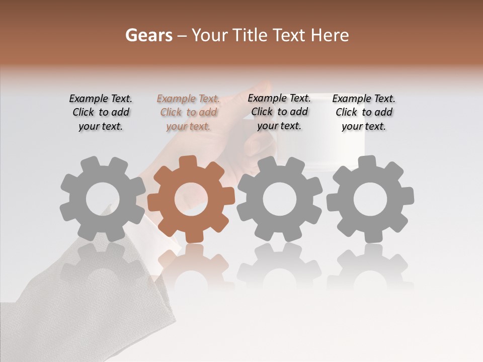 Figure Company Conference PowerPoint Template