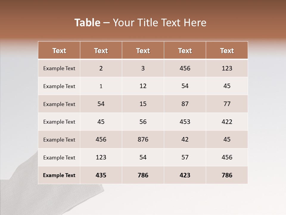 Figure Company Conference PowerPoint Template