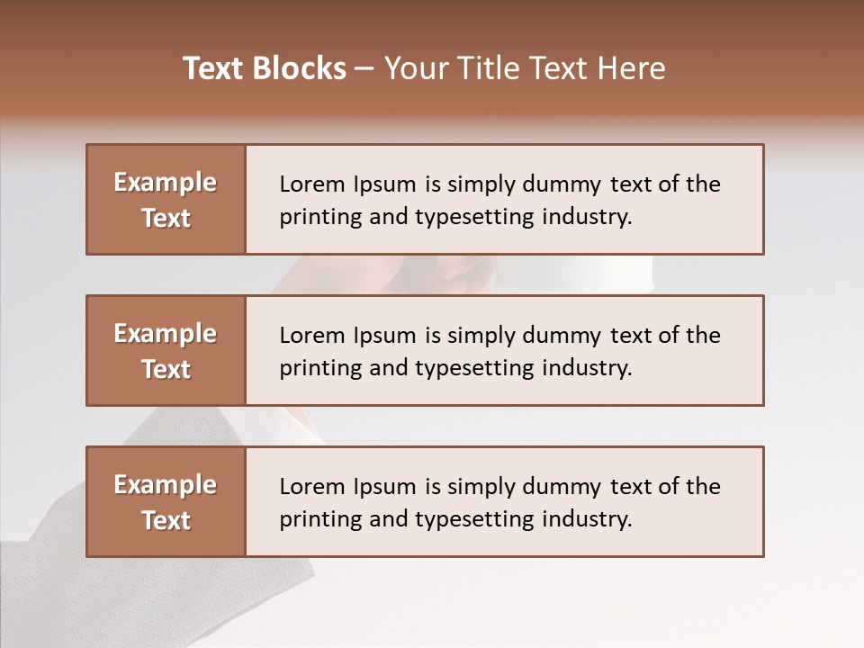 Figure Company Conference PowerPoint Template