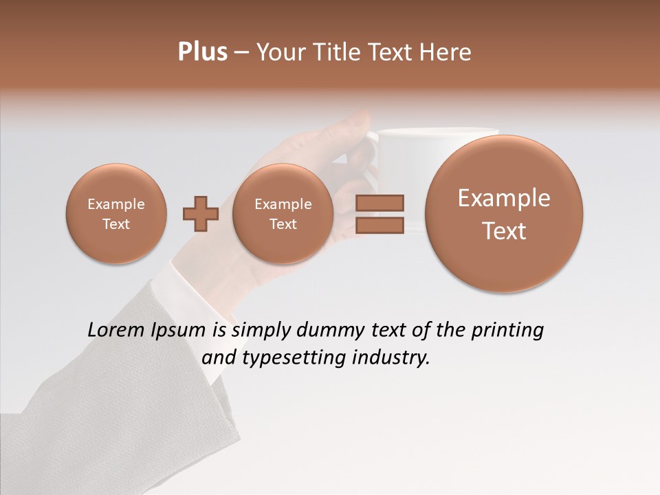 Figure Company Conference PowerPoint Template
