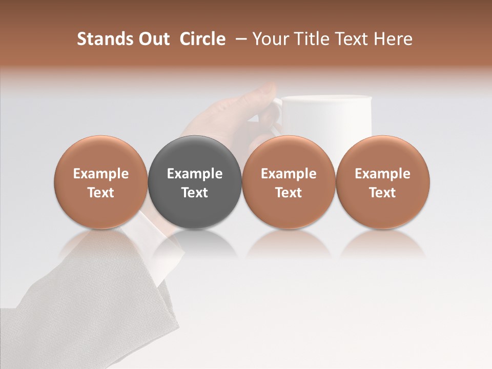 Figure Company Conference PowerPoint Template