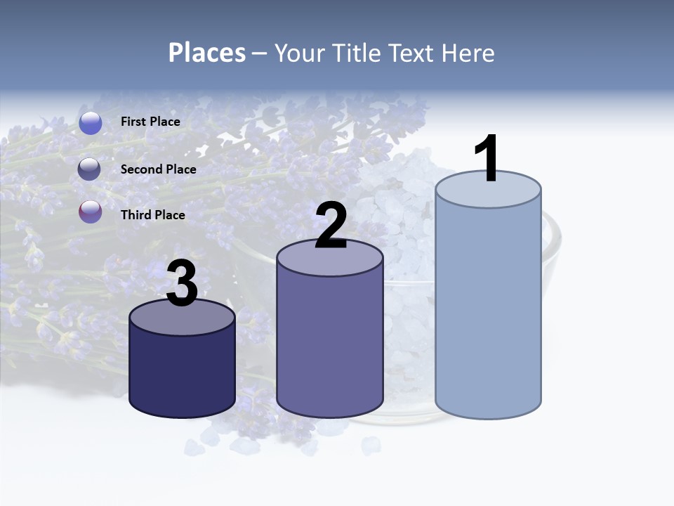 Lavender Organic Treatment PowerPoint Template