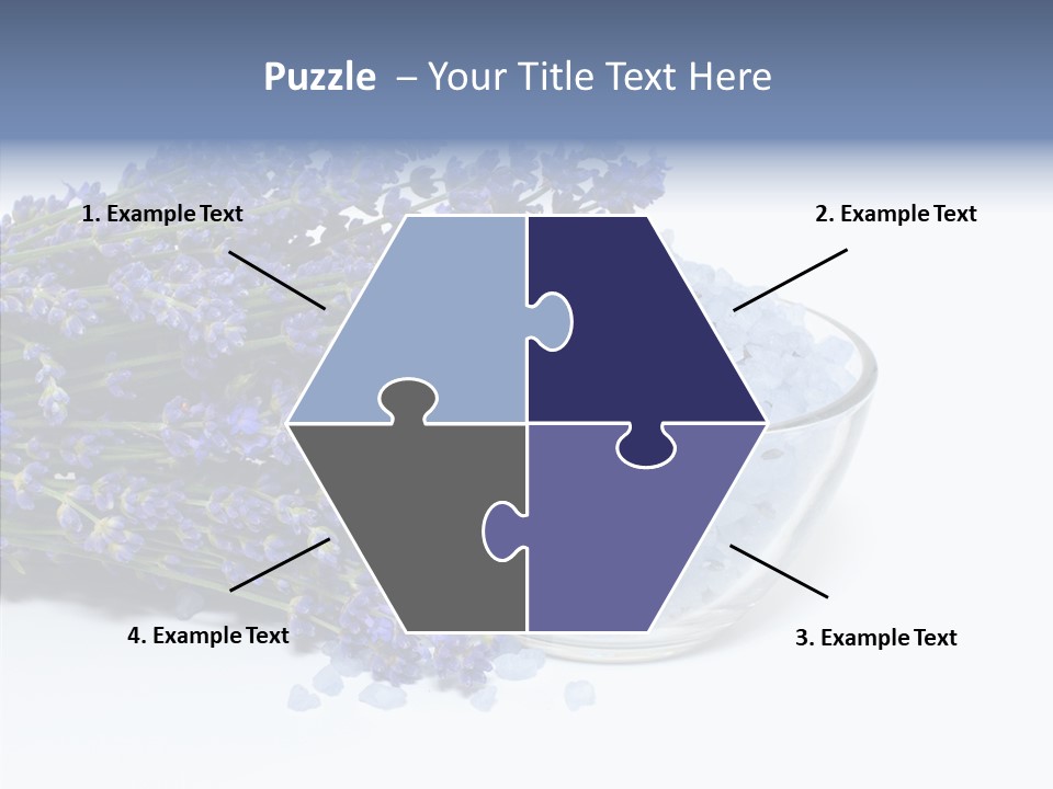 Lavender Organic Treatment PowerPoint Template