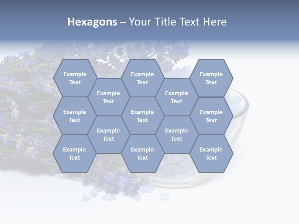 Lavender Organic Treatment PowerPoint Template