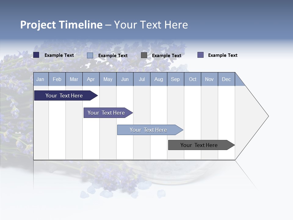 Lavender Organic Treatment PowerPoint Template