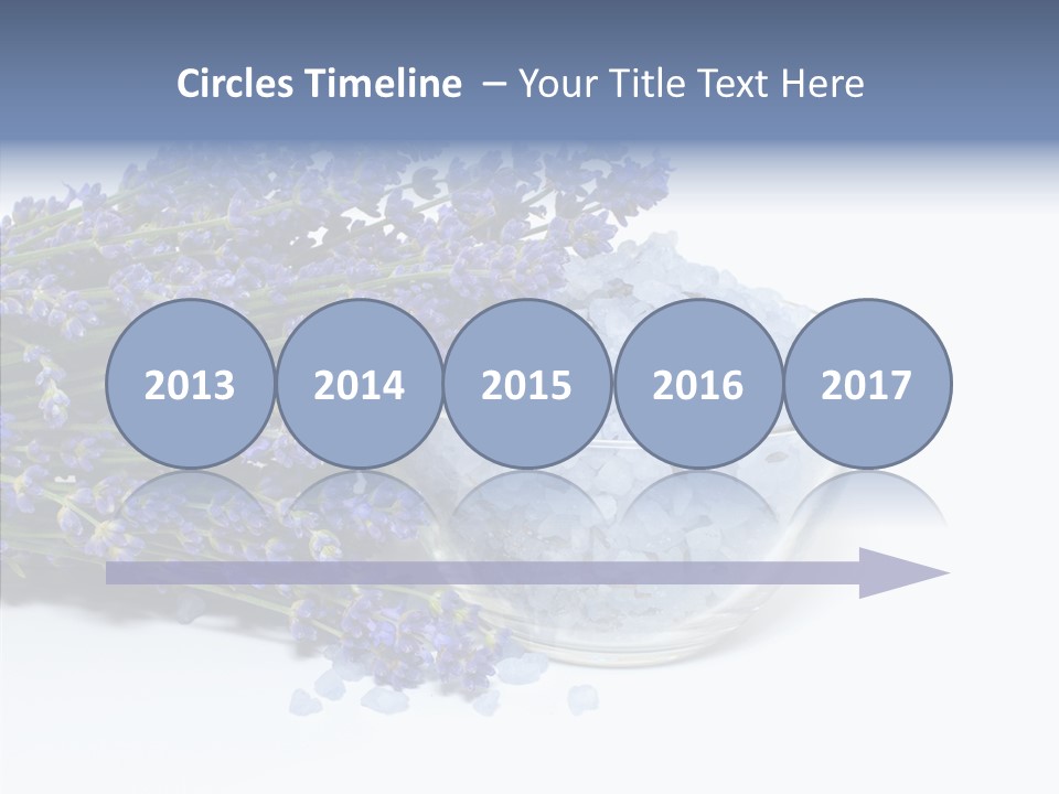 Lavender Organic Treatment PowerPoint Template