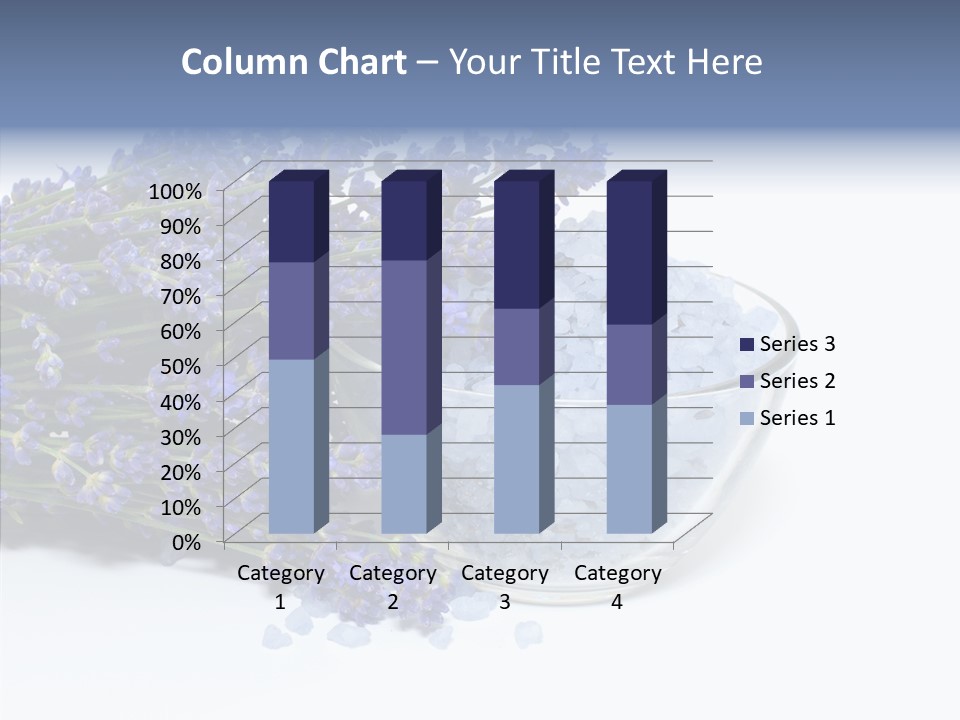 Lavender Organic Treatment PowerPoint Template