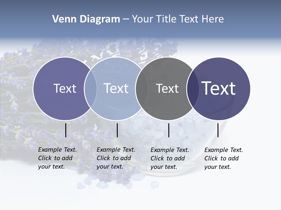 Lavender Organic Treatment PowerPoint Template