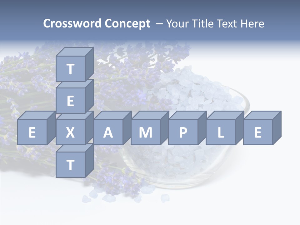 Lavender Organic Treatment PowerPoint Template
