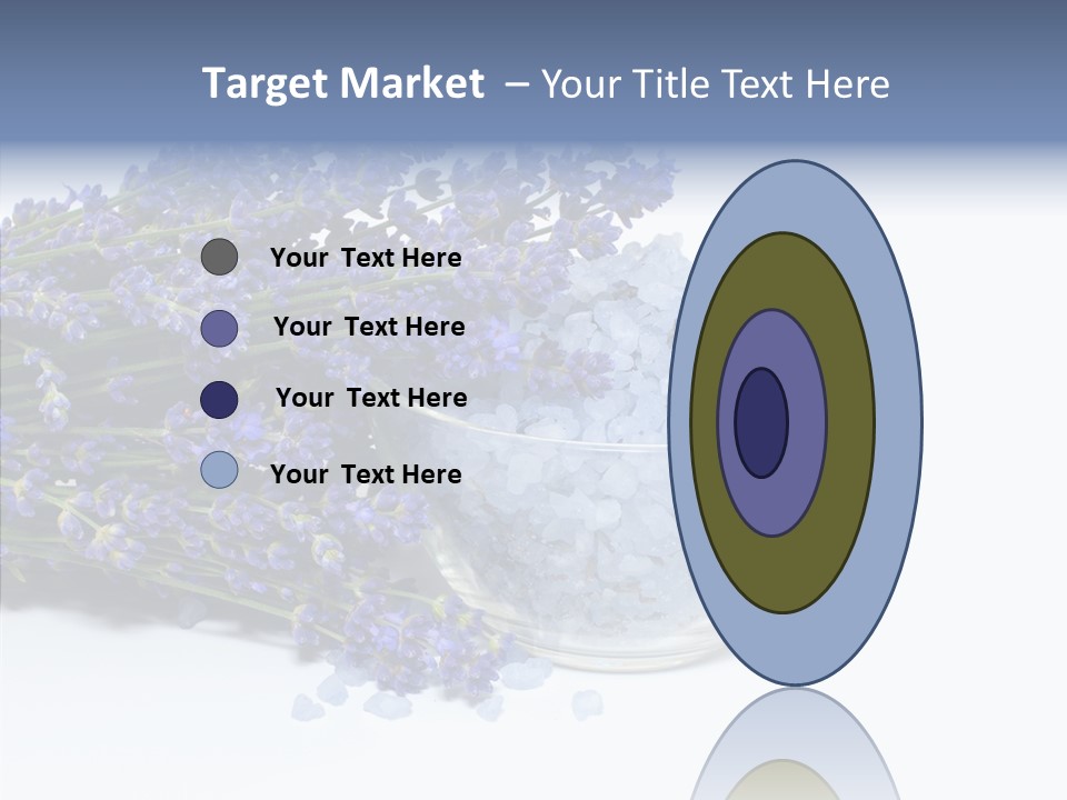 Lavender Organic Treatment PowerPoint Template