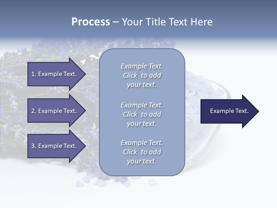 Lavender Organic Treatment PowerPoint Template