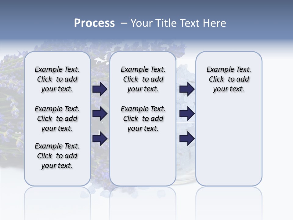 Lavender Organic Treatment PowerPoint Template
