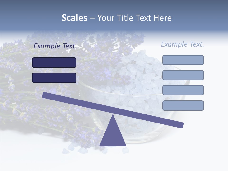Lavender Organic Treatment PowerPoint Template