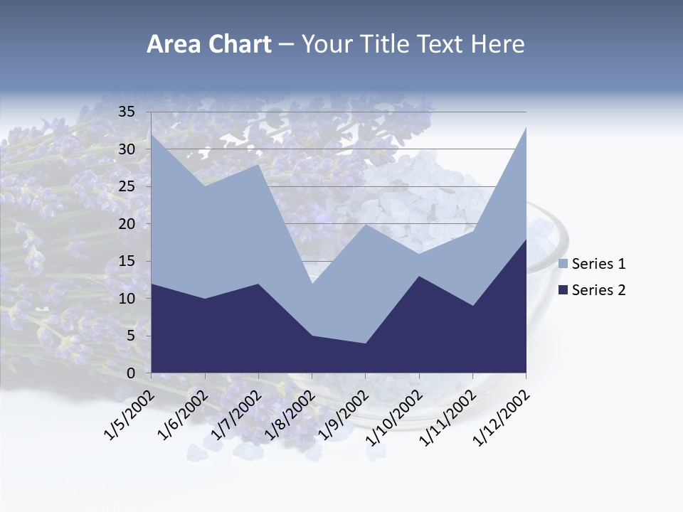 Lavender Organic Treatment PowerPoint Template