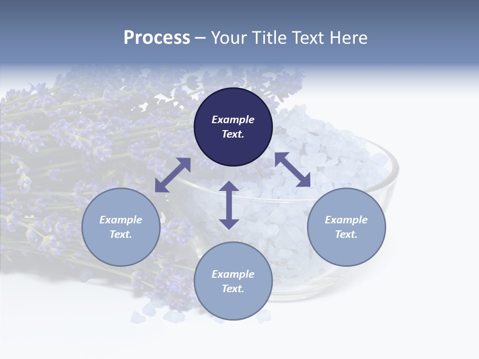 Lavender Organic Treatment PowerPoint Template