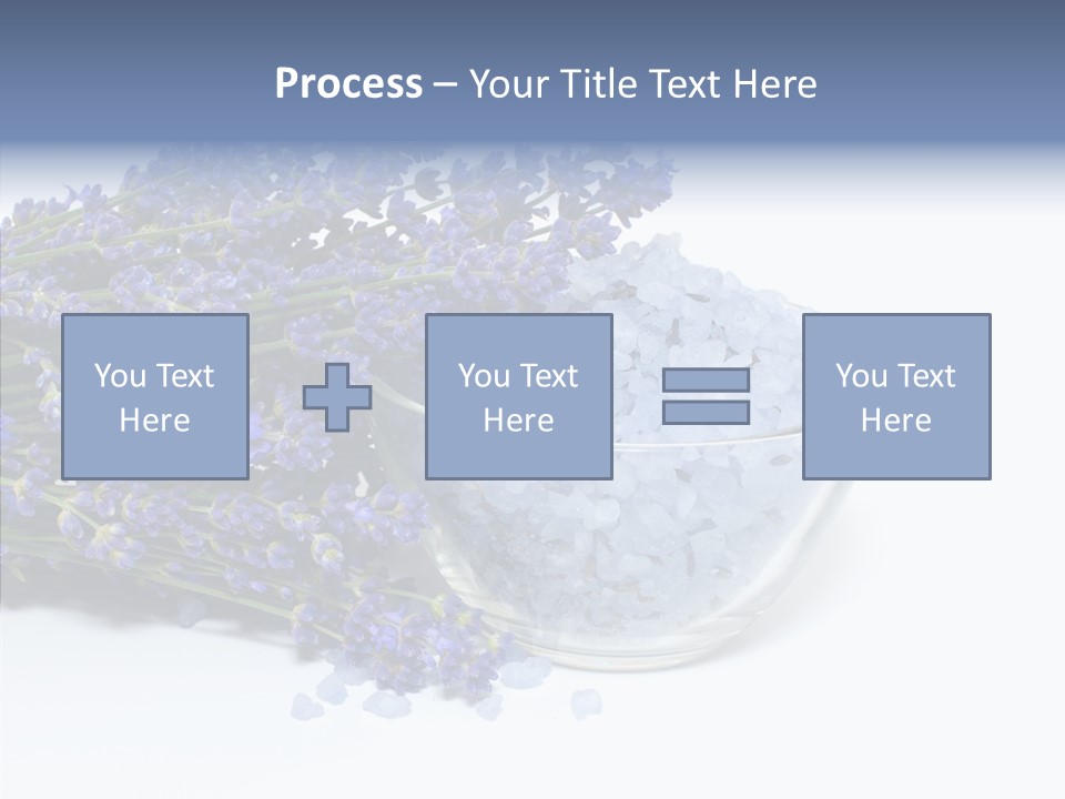 Lavender Organic Treatment PowerPoint Template