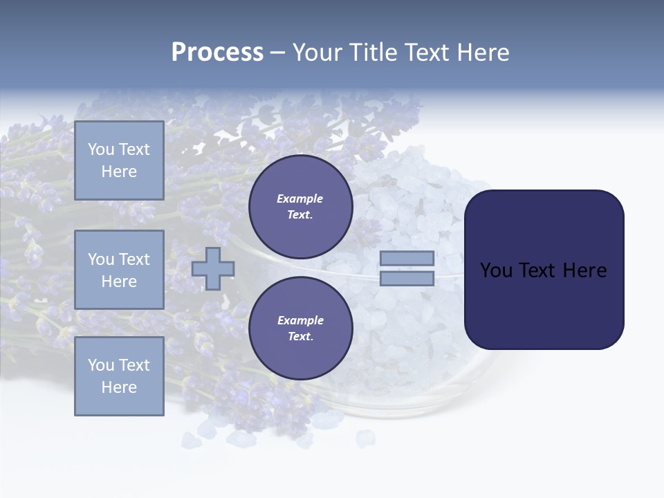 Lavender Organic Treatment PowerPoint Template
