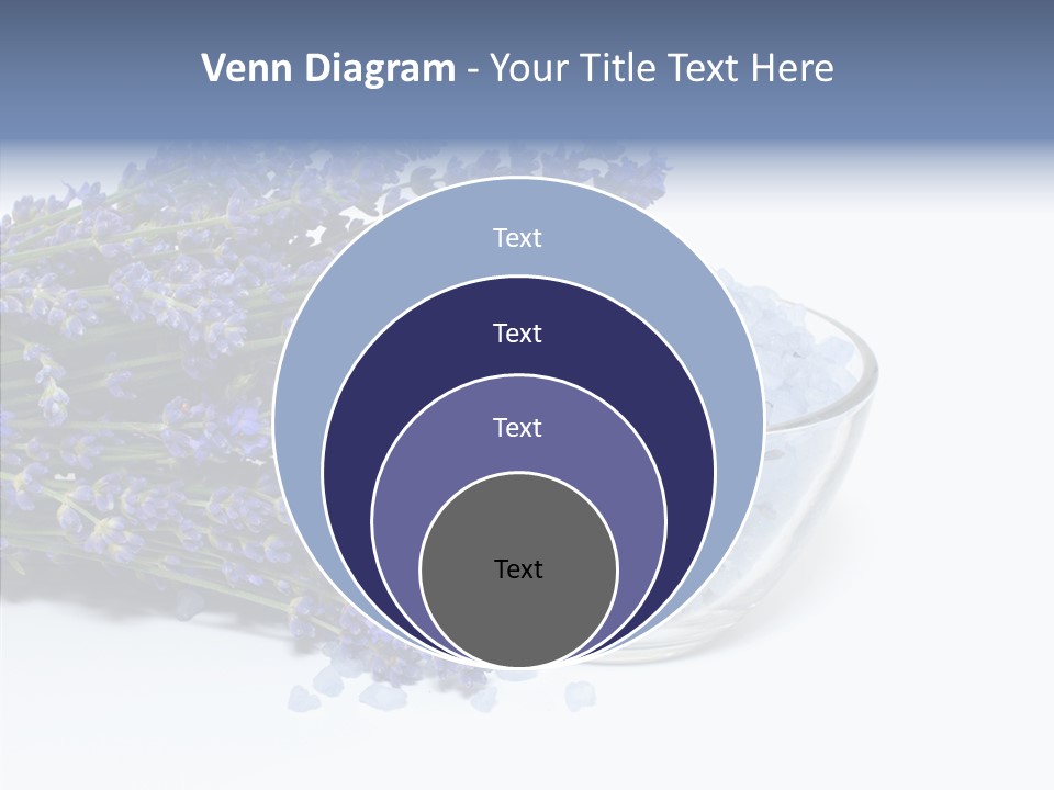 Lavender Organic Treatment PowerPoint Template