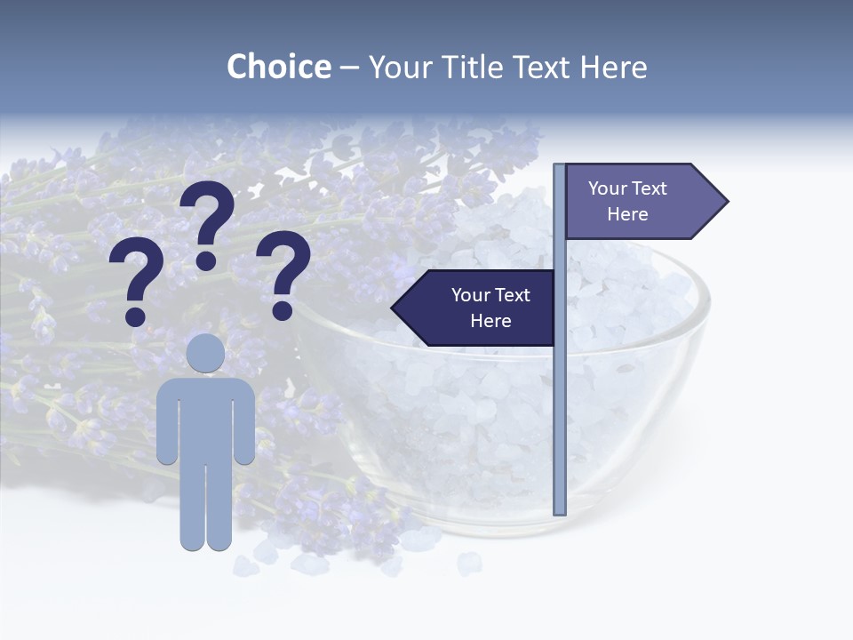 Lavender Organic Treatment PowerPoint Template