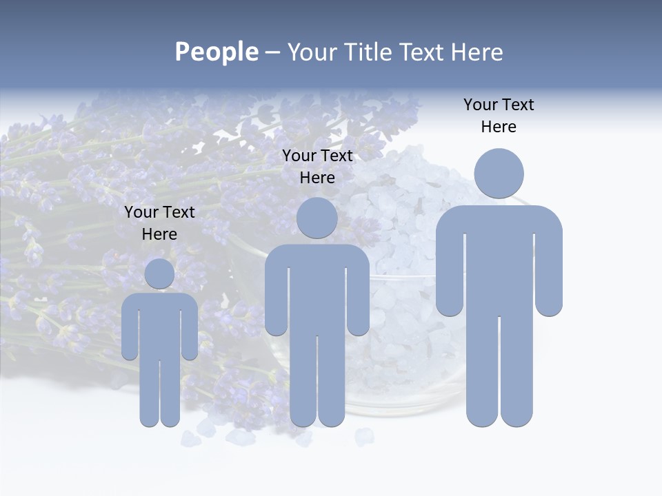 Lavender Organic Treatment PowerPoint Template