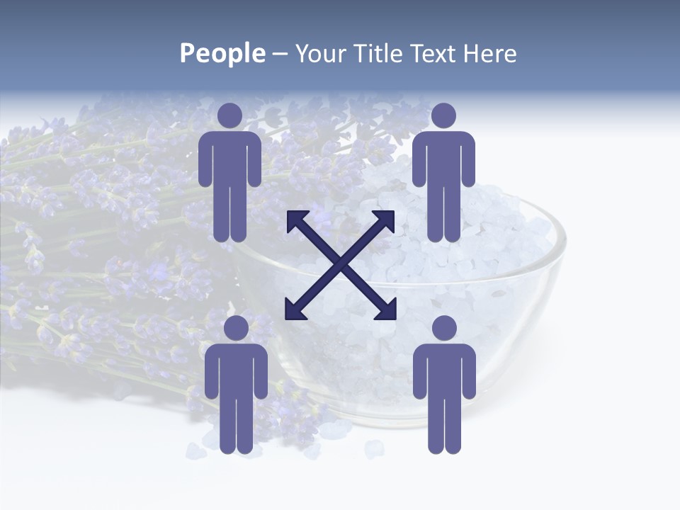 Lavender Organic Treatment PowerPoint Template