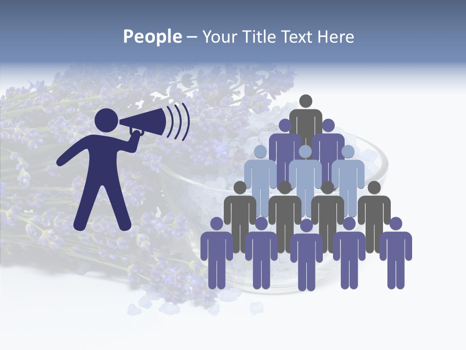 Lavender Organic Treatment PowerPoint Template