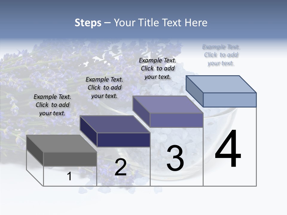 Lavender Organic Treatment PowerPoint Template