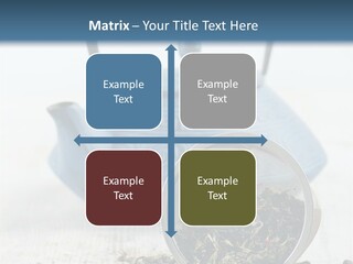 Natural Delicious Teapot PowerPoint Template