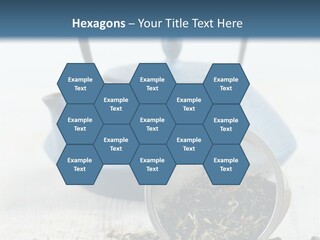 Natural Delicious Teapot PowerPoint Template