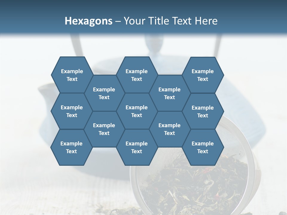 Natural Delicious Teapot PowerPoint Template