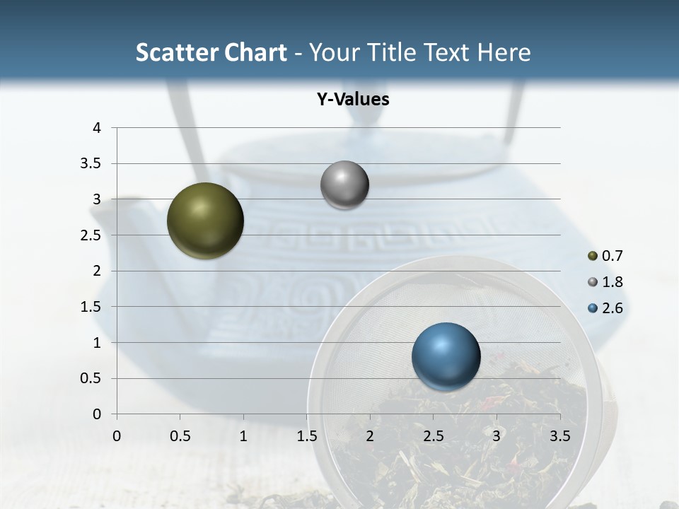 Natural Delicious Teapot PowerPoint Template