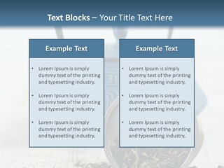 Natural Delicious Teapot PowerPoint Template