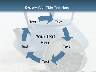 Natural Delicious Teapot PowerPoint Template