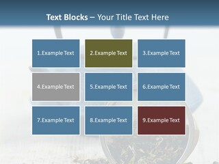 Natural Delicious Teapot PowerPoint Template