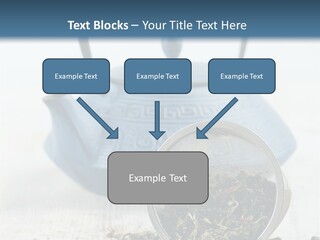 Natural Delicious Teapot PowerPoint Template