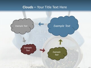 Natural Delicious Teapot PowerPoint Template
