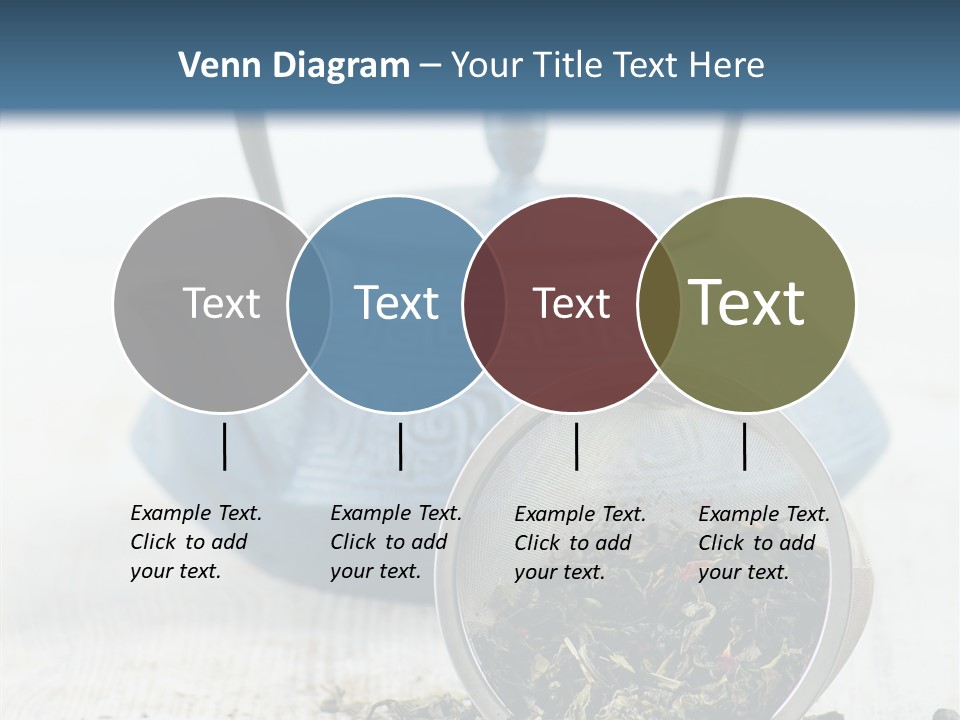 Natural Delicious Teapot PowerPoint Template