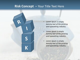 Natural Delicious Teapot PowerPoint Template