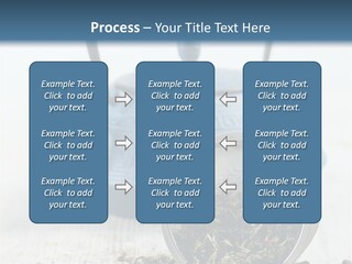 Natural Delicious Teapot PowerPoint Template