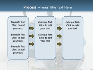 Natural Delicious Teapot PowerPoint Template