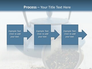 Natural Delicious Teapot PowerPoint Template