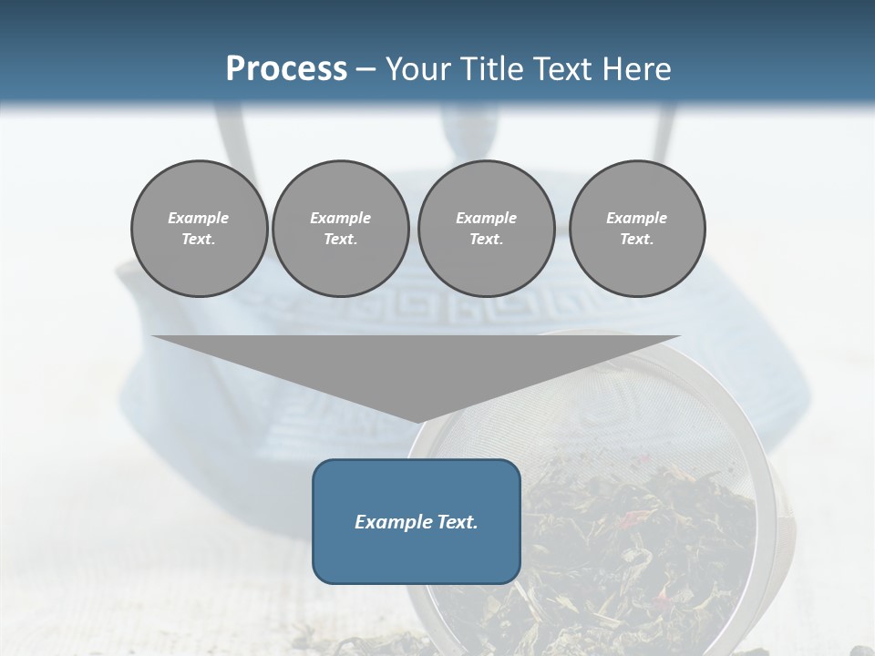 Natural Delicious Teapot PowerPoint Template