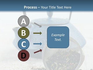 Natural Delicious Teapot PowerPoint Template