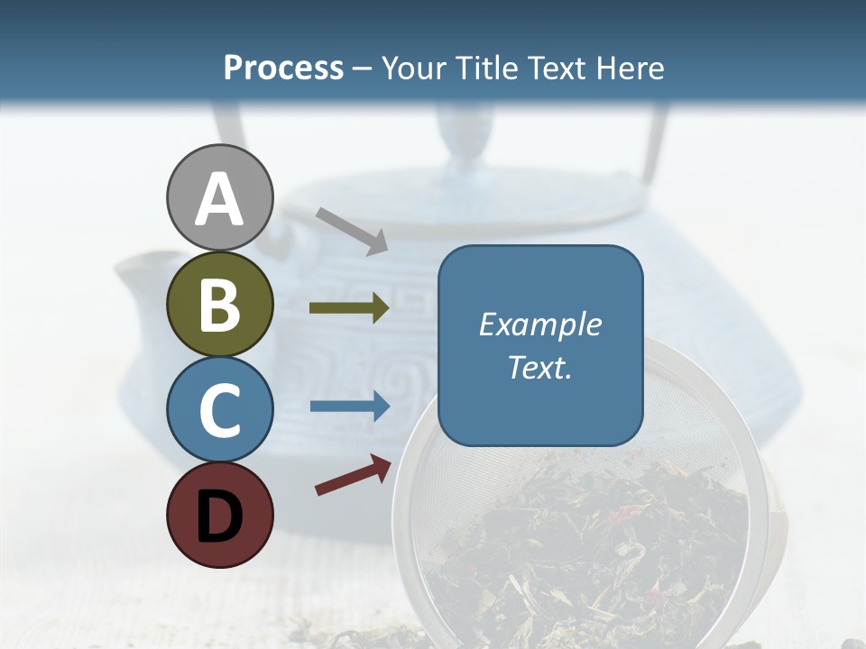 Natural Delicious Teapot PowerPoint Template