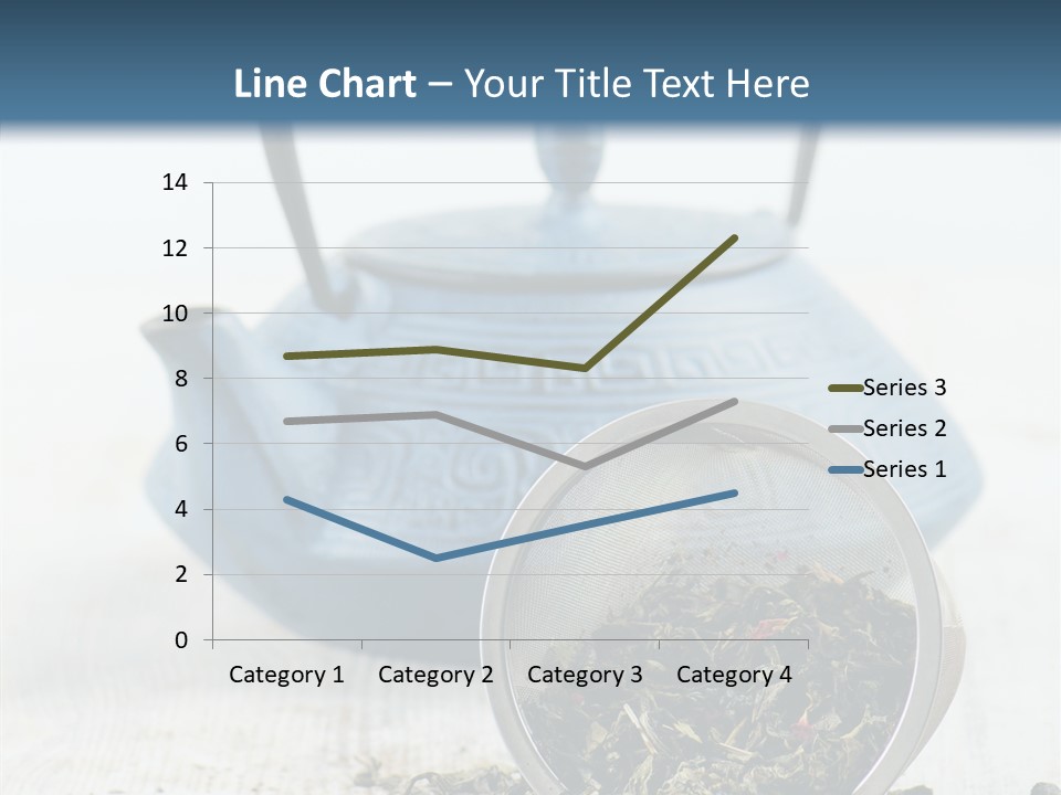 Natural Delicious Teapot PowerPoint Template