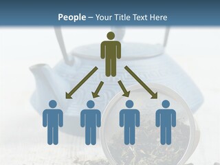 Natural Delicious Teapot PowerPoint Template