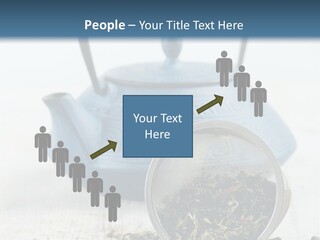 Natural Delicious Teapot PowerPoint Template