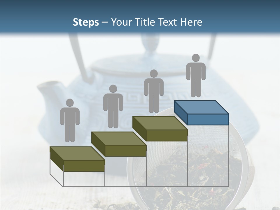 Natural Delicious Teapot PowerPoint Template