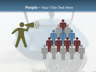 Natural Delicious Teapot PowerPoint Template