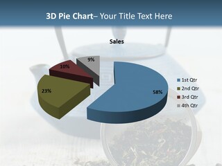 Natural Delicious Teapot PowerPoint Template